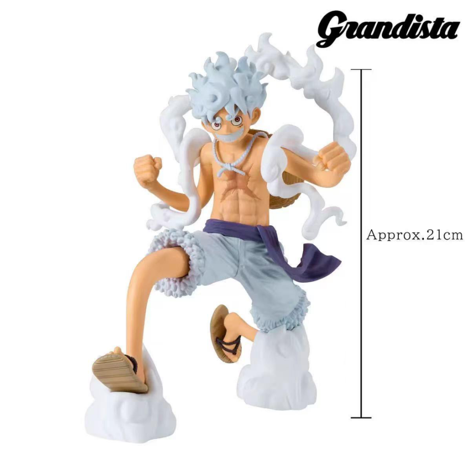 Grandista Monkey D. Luffy Gear 5 Nika Figure by Banpresto