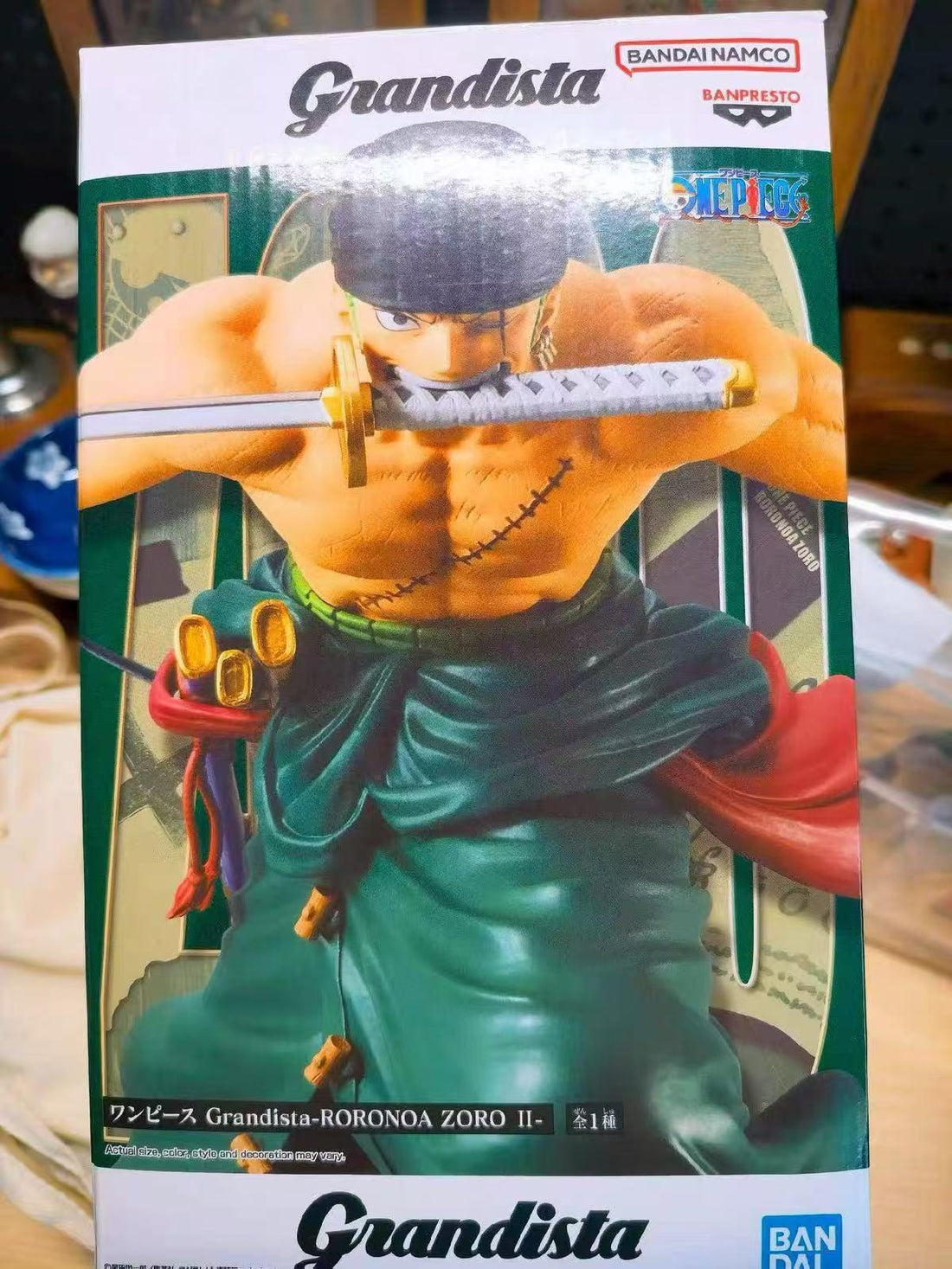 Roronoa Zoro 2.0 Ver. Figure by Banpresto