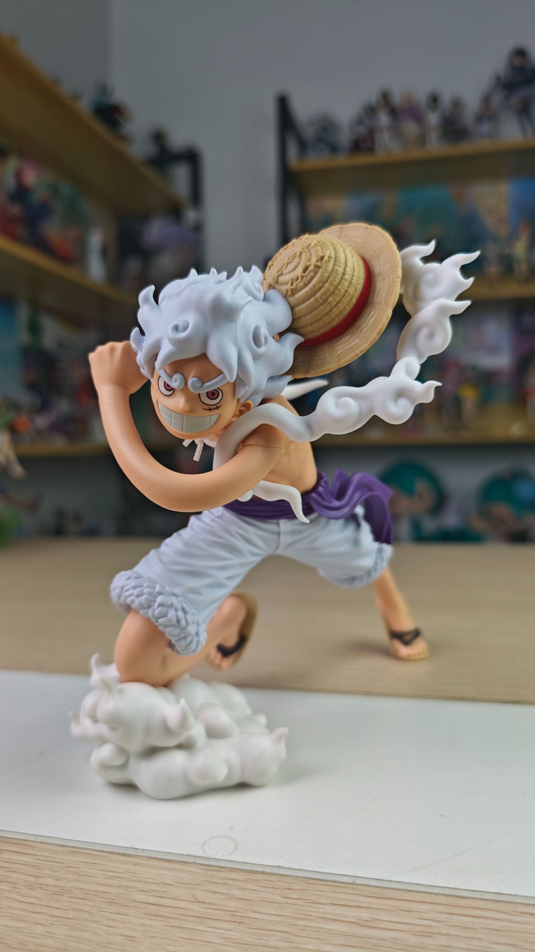 Grandista Nika Luffy Gear 5 Figure by Banpresto