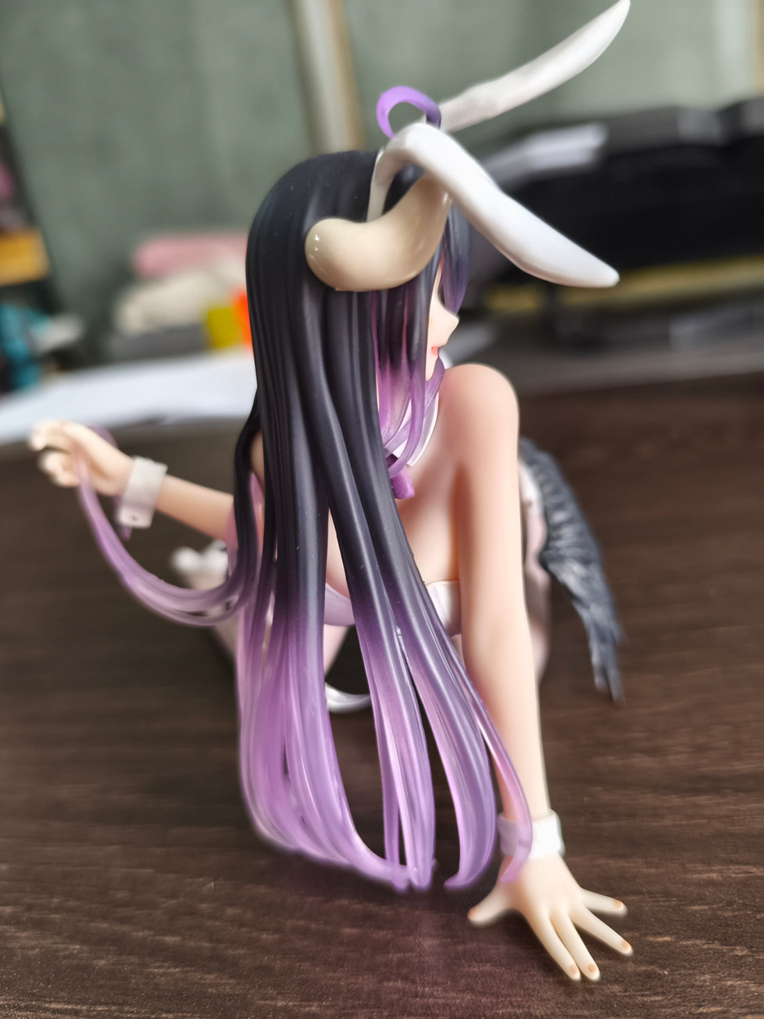 Albedo White Bunny Girl Ver. Figure by TAITO