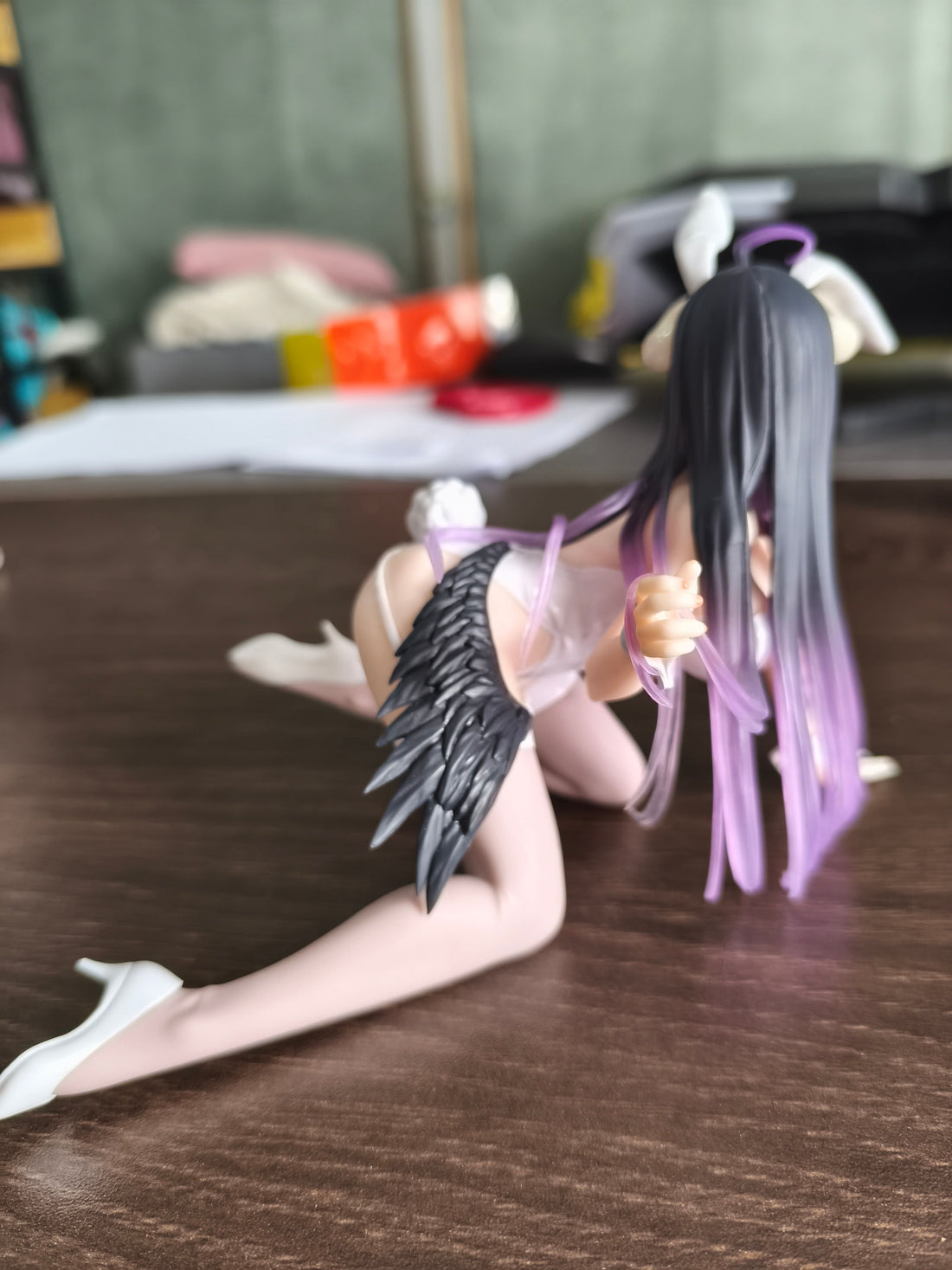 Albedo White Bunny Girl Ver. Figure by TAITO